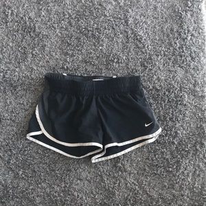 Nike running shorts.